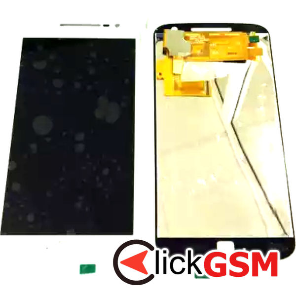 Piesa Display Cu Touchscreen Alb Motorola Moto G4 Plus 31jv