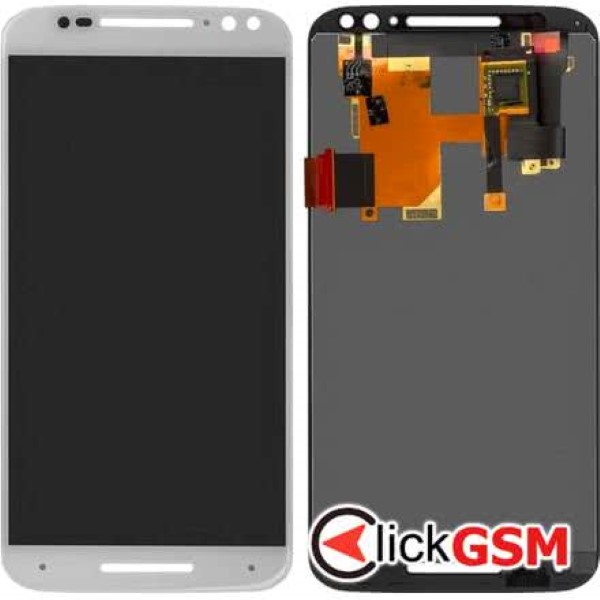 Piesa Display Cu Touchscreen Alb Motorola Moto X Style 1i9q