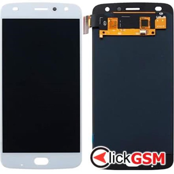 Piesa Display Cu Touchscreen Alb Motorola Moto Z2 Play 1ije