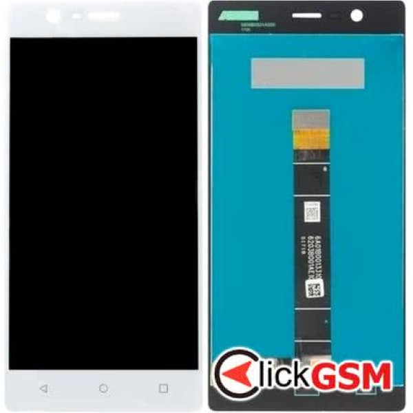 Piesa Display Cu Touchscreen Alb Nokia 3 1f5s