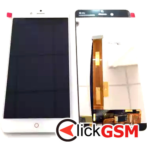 Piesa Piesa Display Cu Touchscreen Alb Nubia Z17 Mini 2n6p