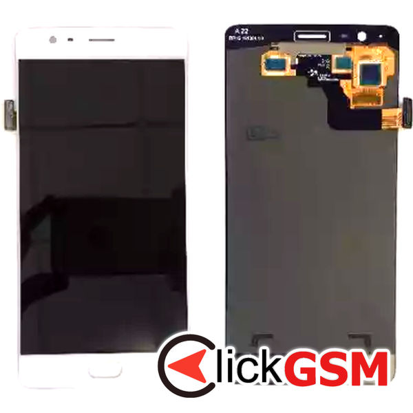 Piesa Display Cu Touchscreen Alb Oneplus 3t 2579