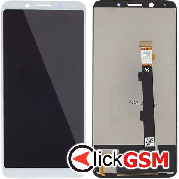 Piesa Display Cu Touchscreen Alb Oppo A73 4u05