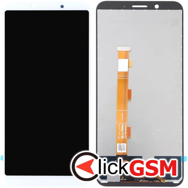 Piesa Display Cu Touchscreen Alb Oppo A83 4u23