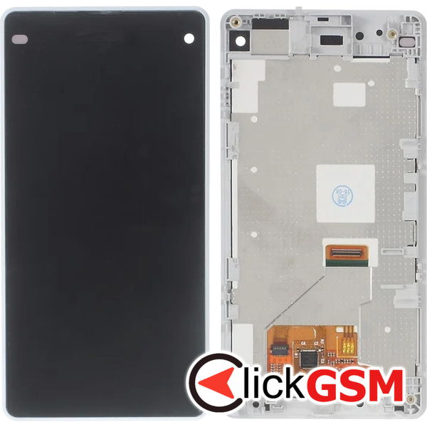 Piesa Display Cu Touchscreen Alb Sony Xperia Z1 Compact 4udc