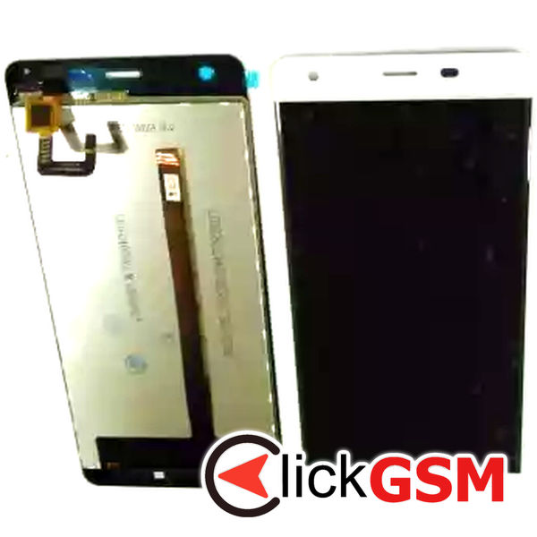 Piesa Piesa Display Cu Touchscreen Alb Ulefone Armor 2mdz