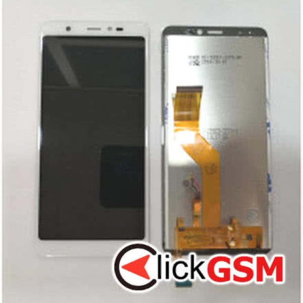 Piesa Display Cu Touchscreen Alb Wiko Y60 37e7