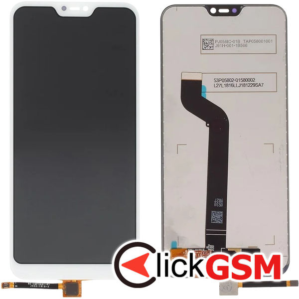 Piesa Display Cu Touchscreen Alb Xiaomi Mi A2 Lite 4wgo