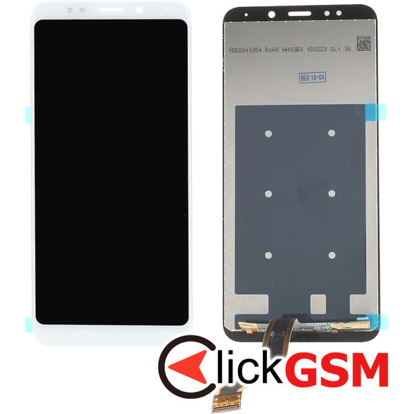 Piesa Display Cu Touchscreen Alb Xiaomi Redmi 5 Plus 4wvy