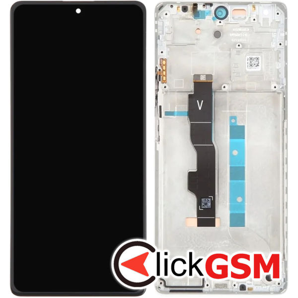 Piesa Display Cu Touchscreen Alb Xiaomi Redmi Note 13 5g 4xe6