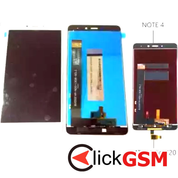 Piesa Display Cu Touchscreen Alb Xiaomi Redmi Note 4 3a75