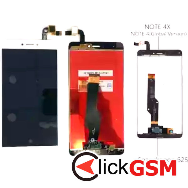 Piesa Display Cu Touchscreen Alb Xiaomi Redmi Note 4x 3a8h