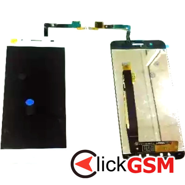 Piesa Display Cu Touchscreen Alb Zte Blade A610 2mo6