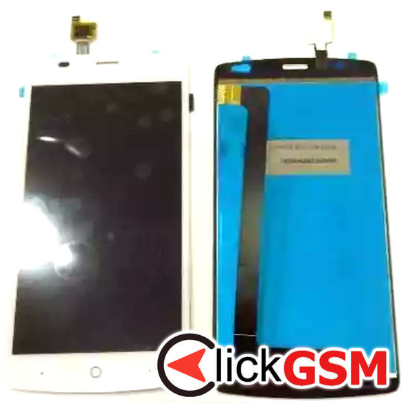 Piesa Piesa Display Cu Touchscreen Alb Zte Blade L5 Plus 2mmj