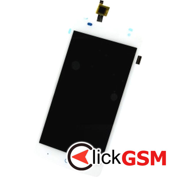 Piesa Display Cu Touchscreen Alb Zte Blade L5 Plus Bhd