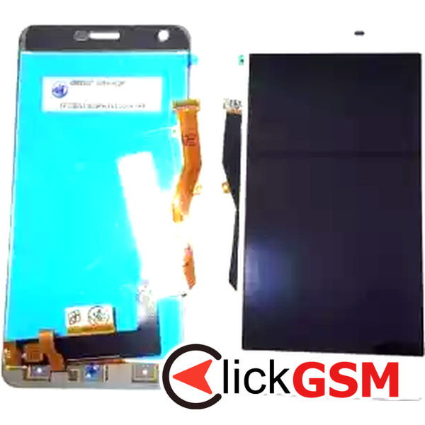 Piesa Display Cu Touchscreen Alb Zte Blade S6 Plus 2mm1