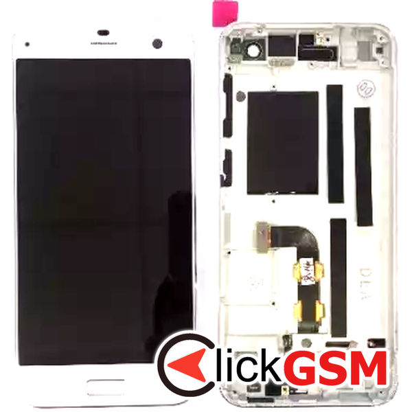 Piesa Display Cu Touchscreen Alb Zte Blade S7 2mlx