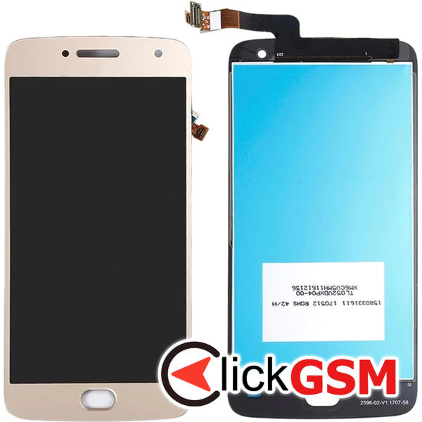 Piesa Display Cu Touchscreen Auriu Motorola Moto G5 Plus 4t3h