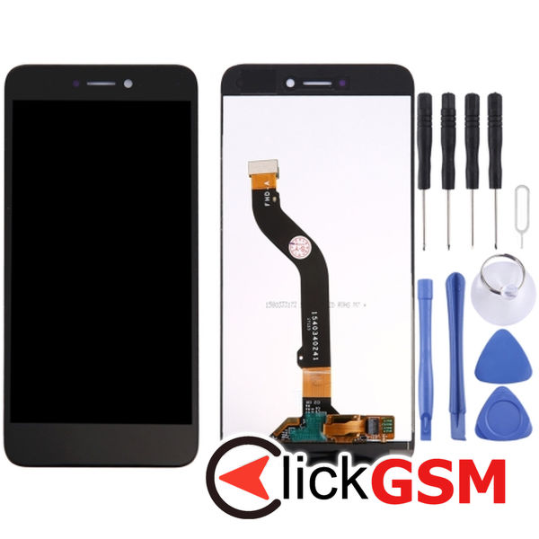 Piesa Display Cu Touchscreen Black Huawei P8 Lite 2017 2a3w