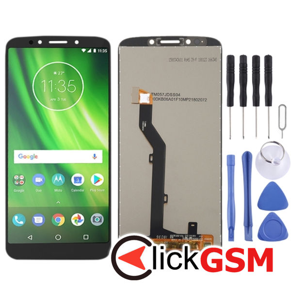 Piesa Piesa Display Cu Touchscreen Black Motorola Moto G6 Play 22th