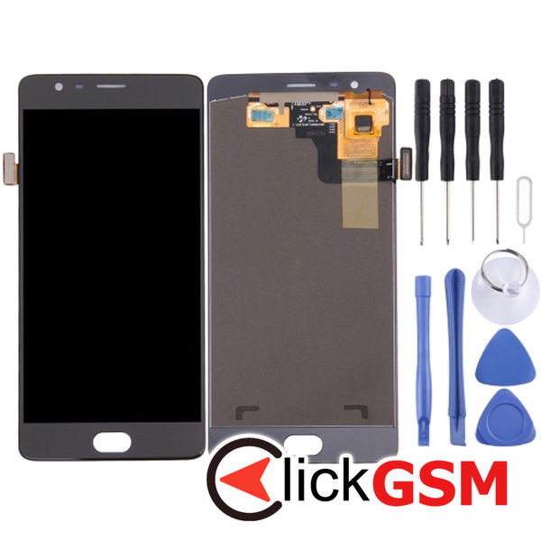 Piesa Piesa Display Cu Touchscreen Black Oneplus 3 21xo