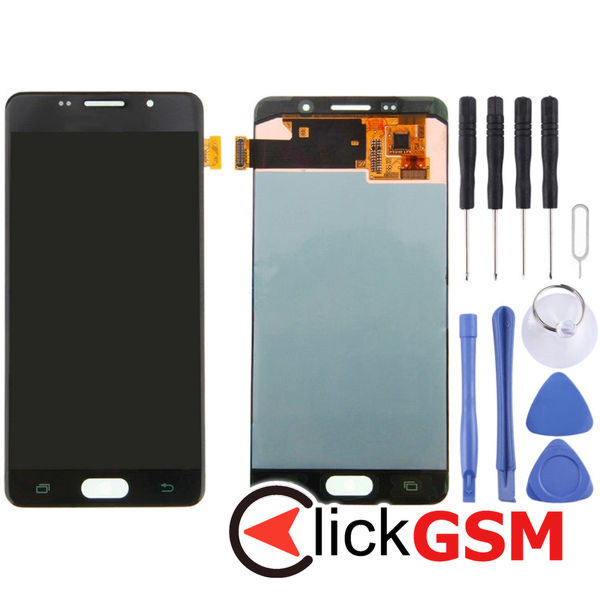 Piesa Display Cu Touchscreen Black Samsung Galaxy A5 2016 4ep0