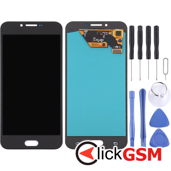 Piesa Display Cu Touchscreen Black Samsung Galaxy A8 2016 4erw