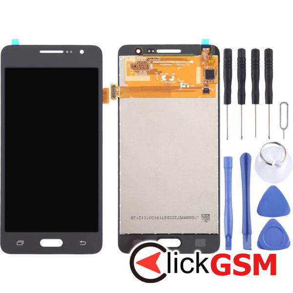 Piesa Piesa Display Cu Touchscreen Black Samsung Galaxy Grand Prime 4evd