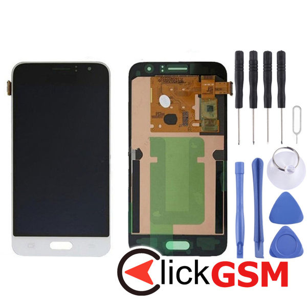 Piesa Display Cu Touchscreen Black Samsung Galaxy J1 2016 4eqr