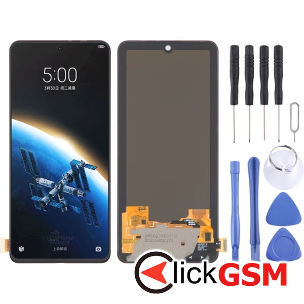 Piesa Display Cu Touchscreen Black Xiaomi Black Shark 5 49c8