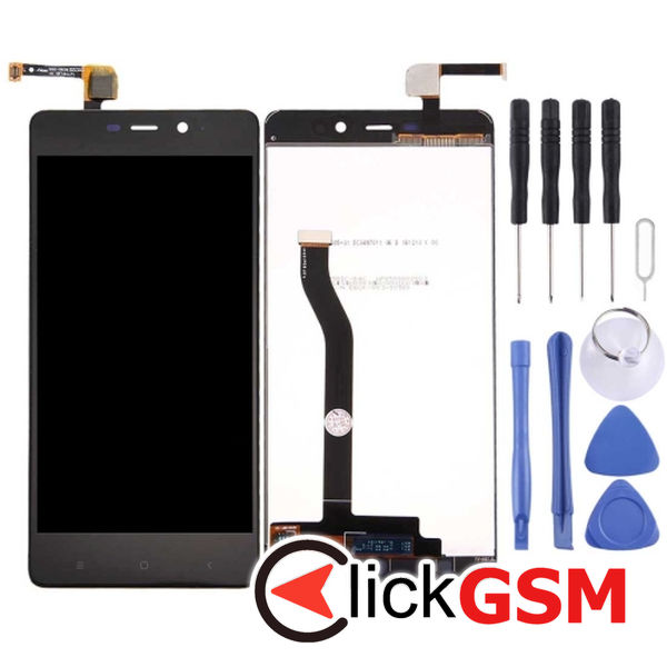 Piesa Piesa Display Cu Touchscreen Black Xiaomi Redmi 4 Prime 4p56