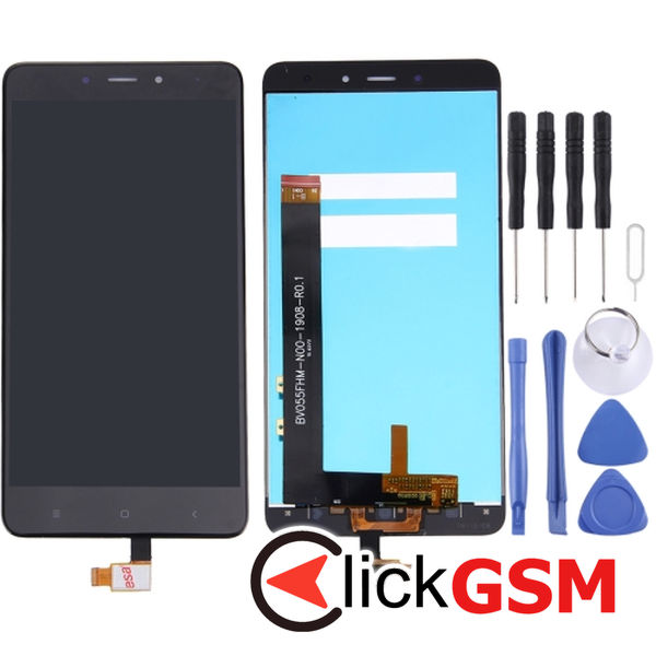 Piesa Display Cu Touchscreen Black Xiaomi Redmi Note 4 25kv