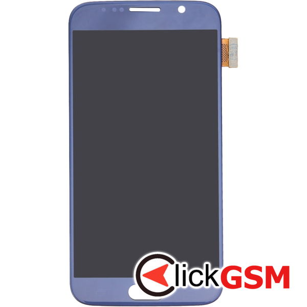 Piesa Display Cu Touchscreen Dark Blue Samsung Galaxy S6 4ewm