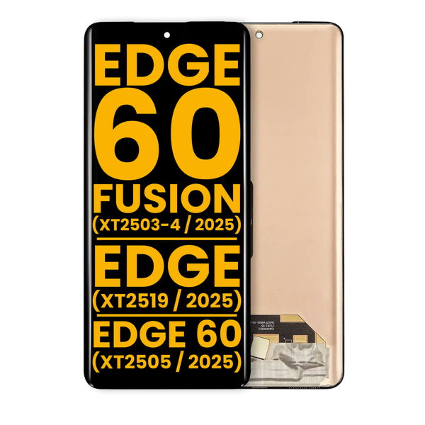 Motorola Edge 60 Fusion · OLED Assembly Without Frame For Motorola Edge 60 Fusion (XT2503-4 / 2025) / Edge (XT2519 / 2025) / Edge 60 (XT2505 / 2025) (Refurbished) (All Colors)