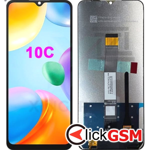 Piesa Display Cu Touchscreen Fara Rama Xiaomi Redmi 10c 2dem