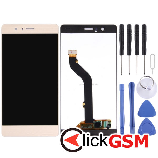 Piesa Piesa Display Cu Touchscreen Gold Huawei P9 Lite 49e8