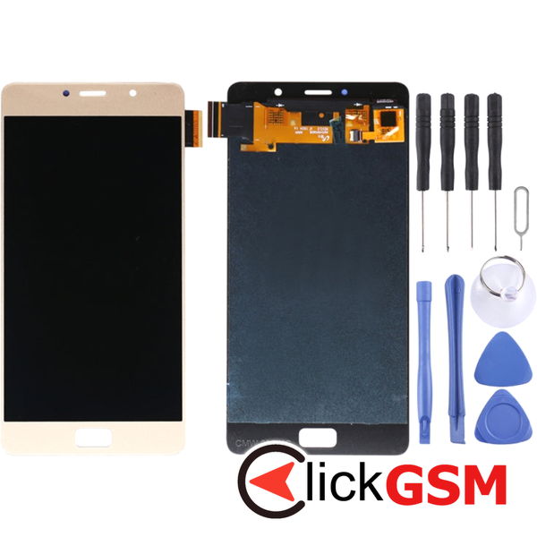 Piesa Piesa Display Cu Touchscreen Gold Lenovo Vibe P2 242i