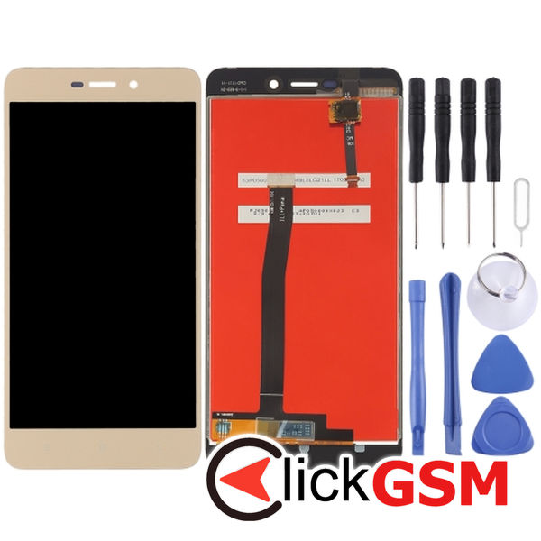 Piesa Piesa Display Cu Touchscreen Gold Xiaomi Mi 4s 4p2f