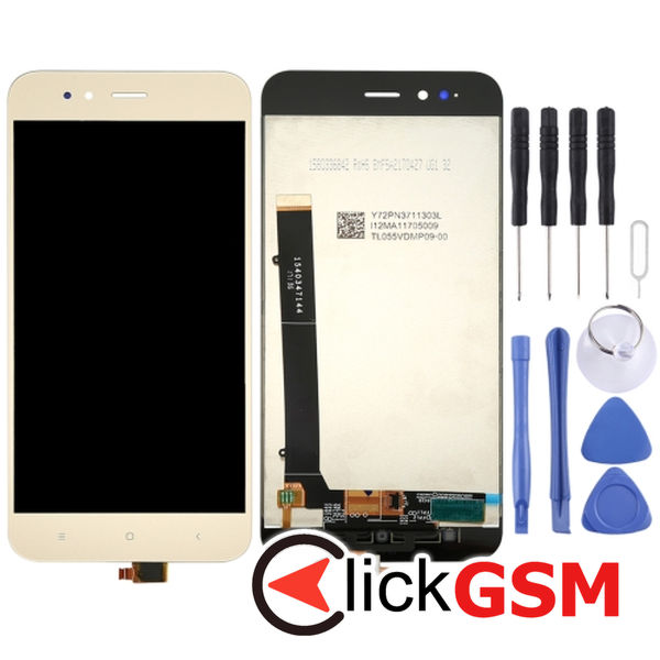 Piesa Piesa Display Cu Touchscreen Gold Xiaomi Mi 5x 4p2i