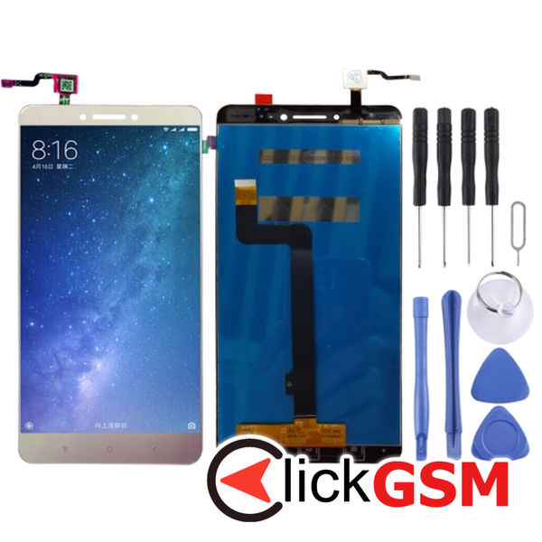 Piesa Display Cu Touchscreen Gold Xiaomi Mi Max 4p2x