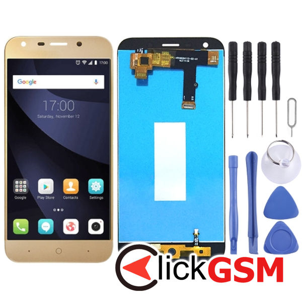 Piesa Display Cu Touchscreen Gold Zte Blade A6 4pa7