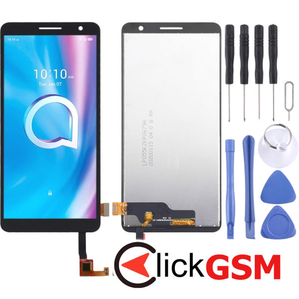 Piesa Piesa Display Cu Touchscreen Negru Alcatel 1b 2020 24de