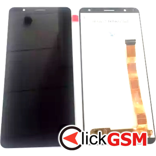 Piesa Piesa Display Cu Touchscreen Negru Alcatel 3c 2pr4