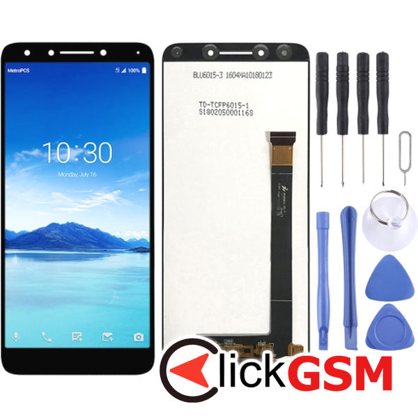 Piesa Display Cu Touchscreen Negru Alcatel 7 24cs