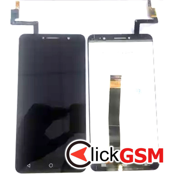 Piesa Piesa Display Cu Touchscreen Negru Alcatel A3 Xl 30df