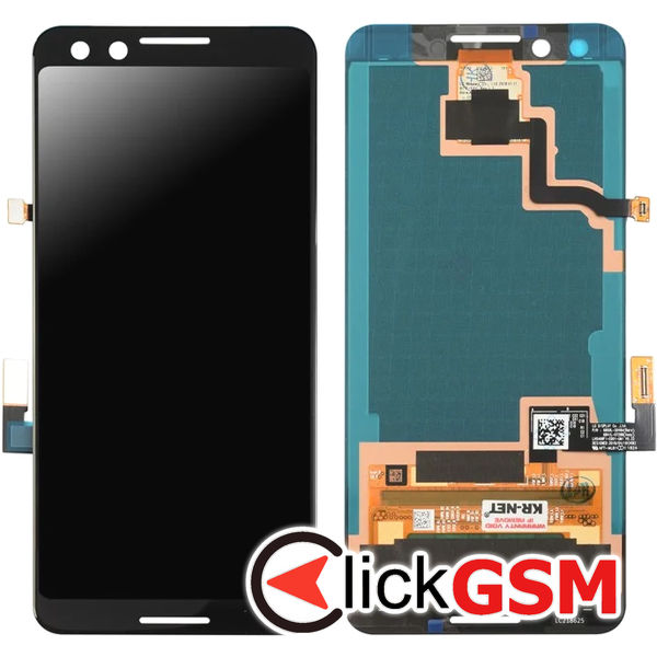 Piesa Display Cu Touchscreen Negru Google Pixel 3 4qql