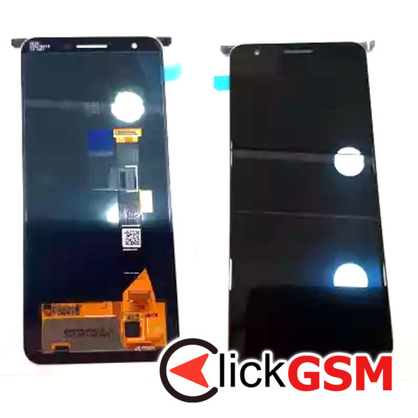 Piesa Display Cu Touchscreen Negru Google Pixel 3a 2rmp