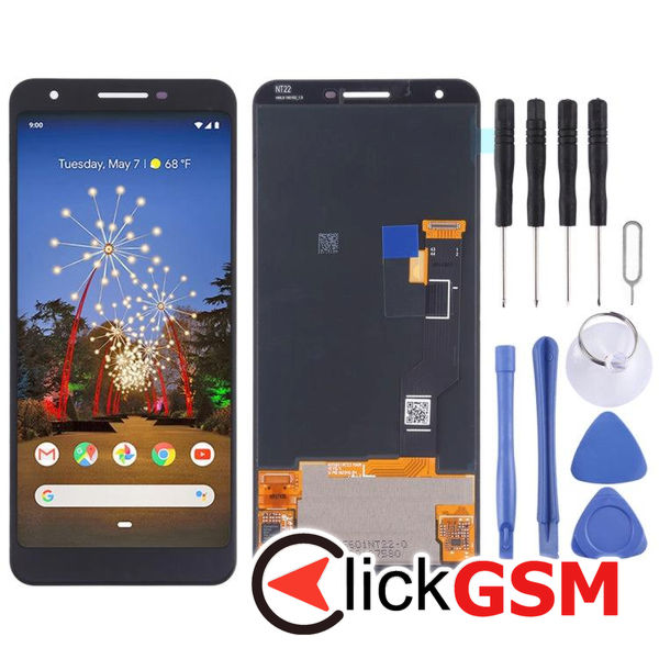 Piesa Display Cu Touchscreen Negru Google Pixel 3a Xl 231g