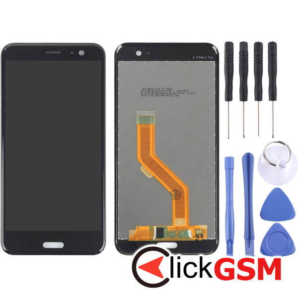 Piesa Piesa Display Cu Touchscreen Negru Htc U11 21f1