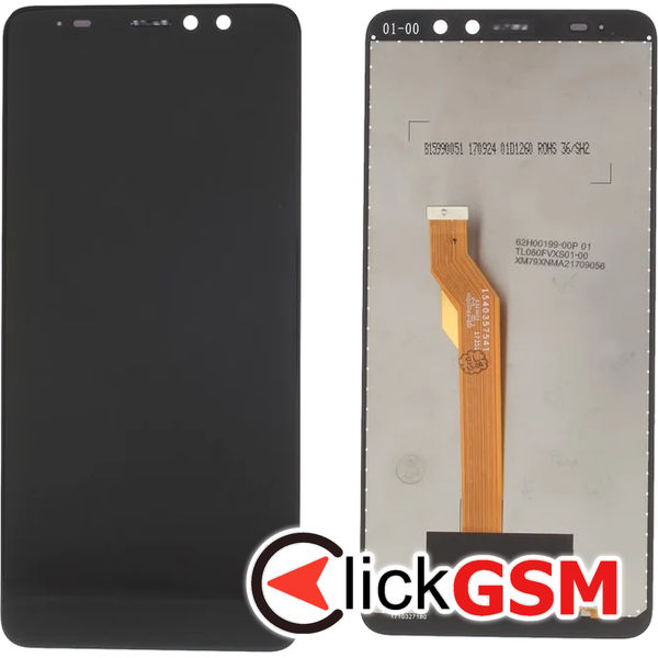 Piesa Piesa Display Cu Touchscreen Negru Htc U11 Eyes 4rd0